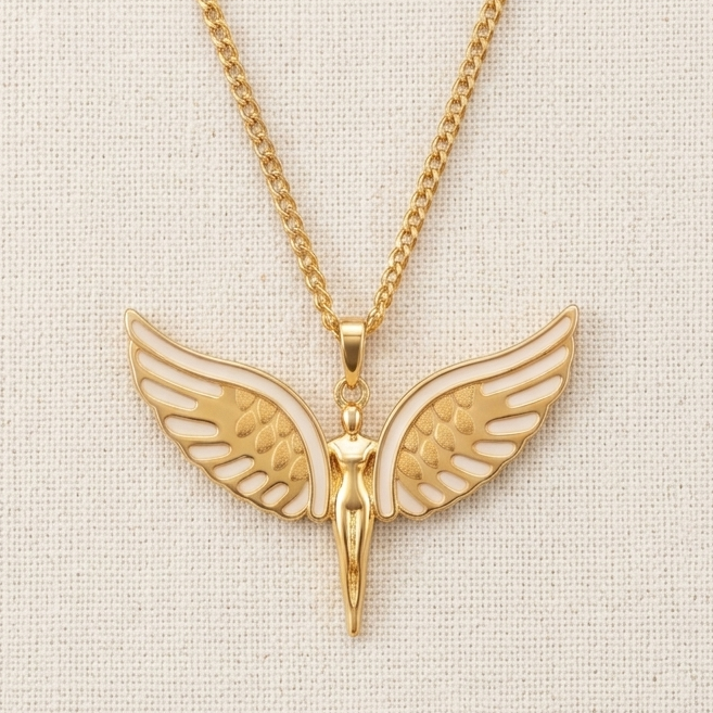 Angel Wing Necklace - Image 4